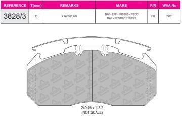 Disk Fren Balatası - Prıme 29131 / Renault Premıum Kaliper Yaylı | Beşer