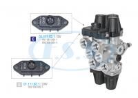 Hava İşlem Ünitesi Dağıtıcısı - Mercedes / Oem: 934 705 008 0