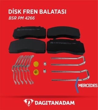 Disk Fren Balatası - Prıme / Mercedes Arocs Yeni Model | Beşer
