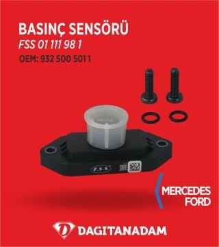 Basınç Sensörü - Mercedes - Ford / Oem: 932 500 501 1