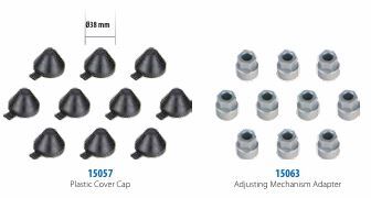 Knr Kaliper Plastik Kapak Takımı - 38 mm - 990405 - 15057