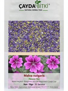 Ebegümeci Çiçeği Malva Vulgaris