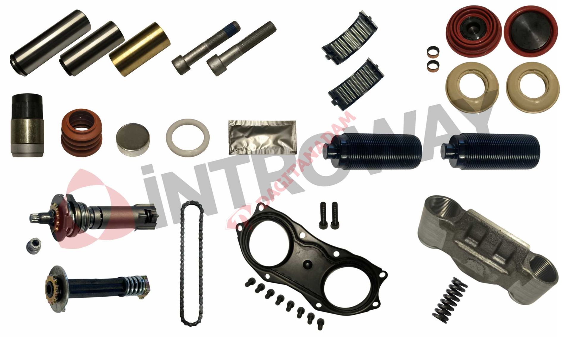 Kaliper Tamir Takımı Komple - Knorr Tip Yeni Model Axor 4140 Mikser Araç İçin Fx 1201