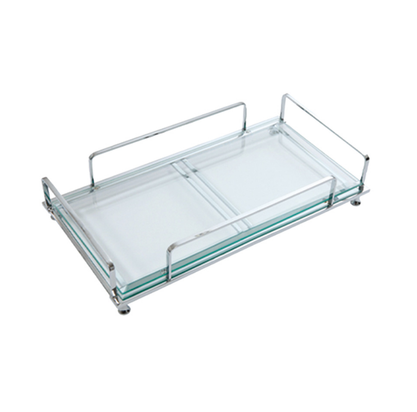 SET ÜSTÜ AKSESUAR TEPSİSİ - CRYSTAL KROM
