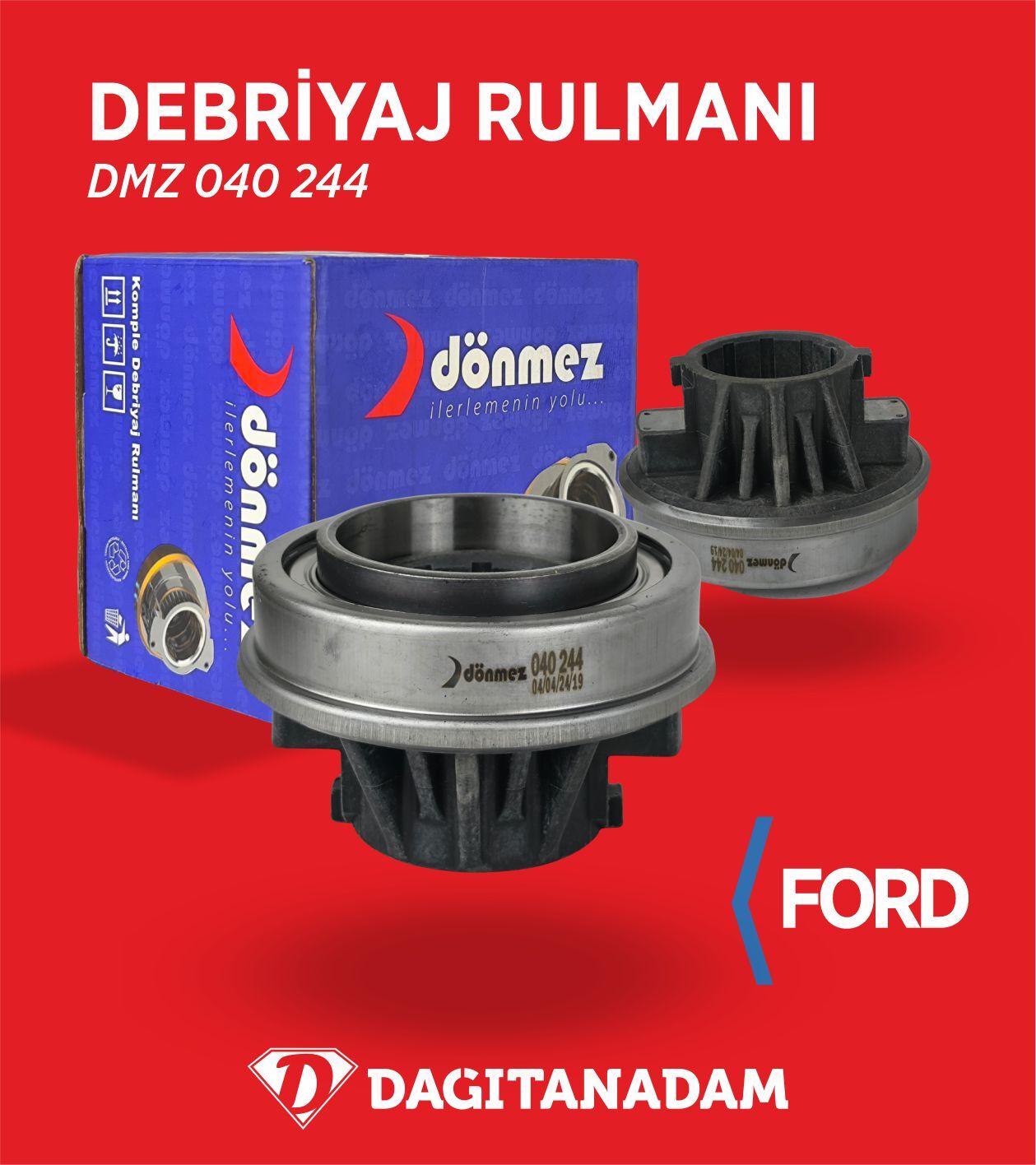 Debriyaj Rulmanı – Ford | OEM 90CT7548AA | Dönmez