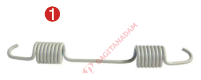 Duplex 410 Geri Getirme Yayı - Yeni Model 930895