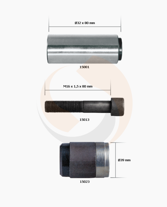 Knr Kaliper Perno Ve Kısa Burç Takımı - 990410