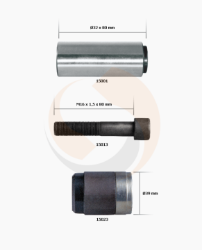 Knr Kaliper Perno Ve Kısa Burç Takımı - 990410