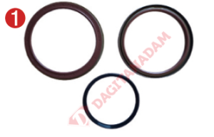 Keçe - Daf Zf Akslı Modeller Tamir Takımı 125X148X15 / 4Tm089 33130015