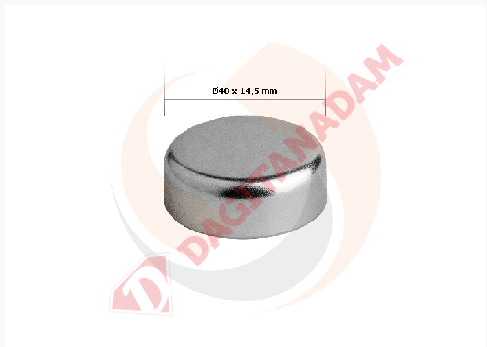 Knr Kaliper Sac Tapa - 40 X 14.5 Mm - 990165 - Int 29 01 165 - Int 29 01 015 09