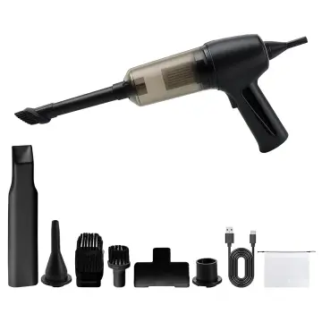 Araç İçi El Süpürgesi Şarjlı Siyah