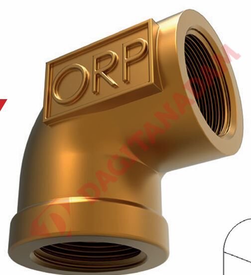Rakor Dirsek Birleştirici - 90° M16X1,5 - P5