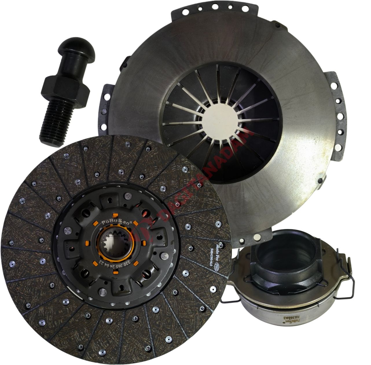 Debriyaj Baskı + Balata + Debriyaj Rulmanı + Çatal Topuzu - Isuzu Npr75 Npr8 Npr10