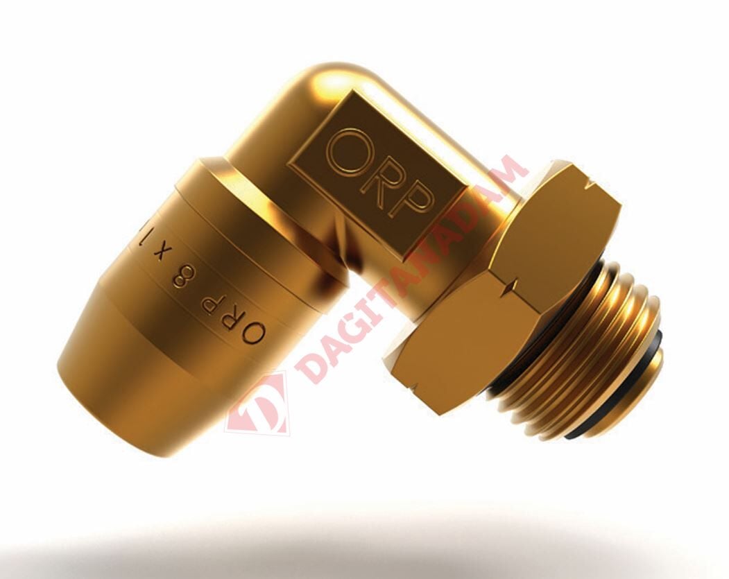 Rakor Dirsek - M12X1,5 Ø6X1,0 Mm