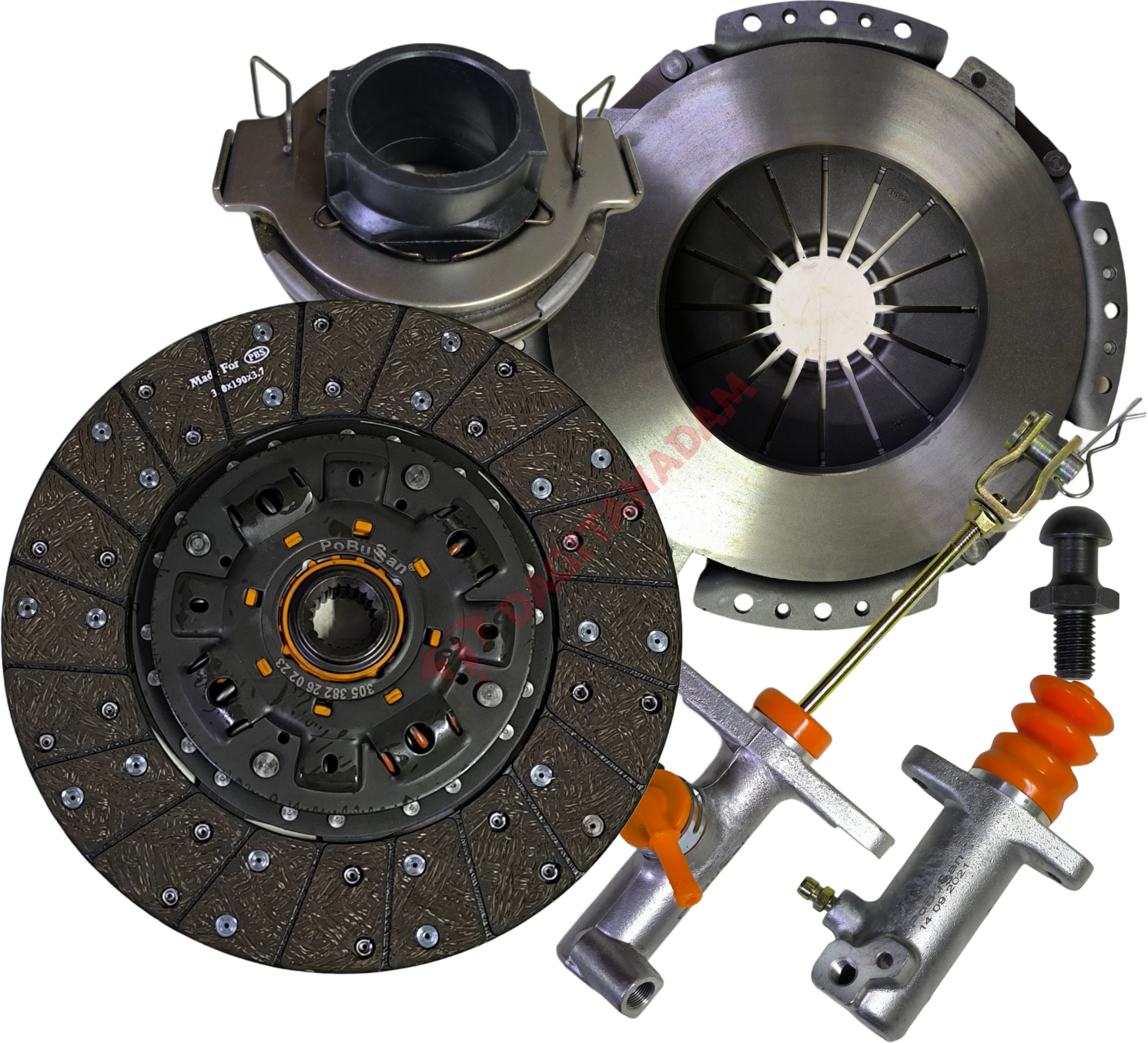 Debriyaj Baskı + Balata + Debriyaj Rulmanı + Çatal Topuzu + Üst Merkez + Otomatik Ayarlı Alt Merkez