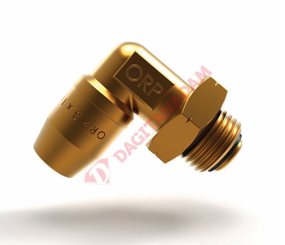 Rakor Dirsek - M16X1,5 Ø9X1,5 Mm