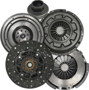 Debriyaj Kiti - Baskı + Balata + Volan + Debriyaj Rulmanı - Volga Gazel 2.8 Cumms Ağır Hizmet