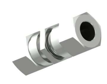 Rakor, Basınçlı Hava Bağlantısı - Daf -  Scania -  Volvo / 1506320 -  1912265 -  11065994