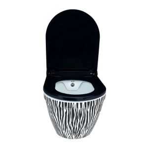KANALSIZ ASMA KLOZET - ZEBRA 52 CM