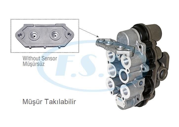 Hava İşlem Ünitesi Dağıtıcısı - Mercedes Axor, Actros, Atego,Evobus / Oem: Ae4510 - Sensörsüz