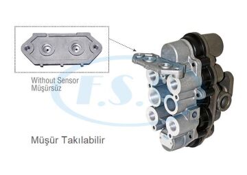 Hava İşlem Ünitesi Dağıtıcısı - Mercedes Axor, Actros, Atego,Evobus / Oem: Ae4510 - Sensörsüz