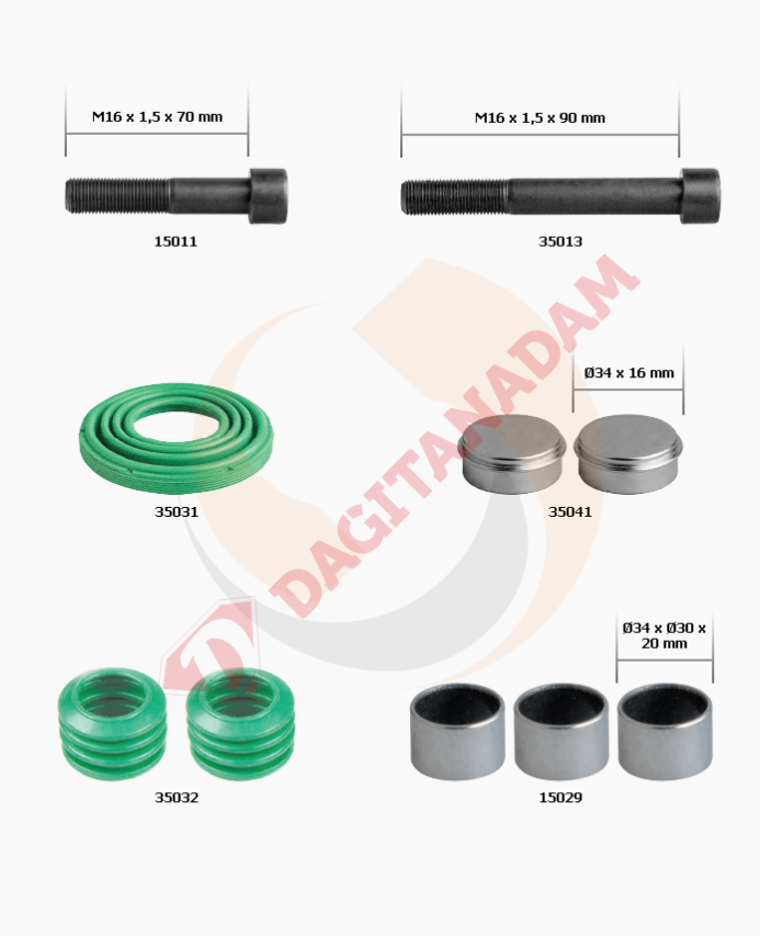 Wbc Kaliper Körük Burç Tamir Takımı - 990113