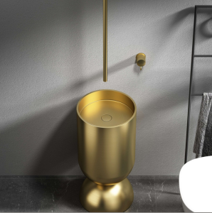 MONOBLOK LAVABO - PETİTE ALTIN PASLANMAZ
