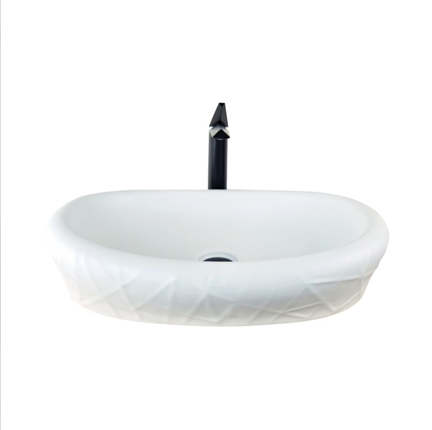 ÇANAK LAVABO - MİRA 60 CM MAT BEYAZ