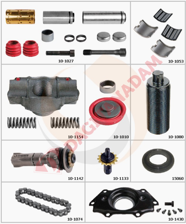 Knr Kaliper Tamir Takımı - Full Set - Sn5/Sb5 - Man Tgl 12.180