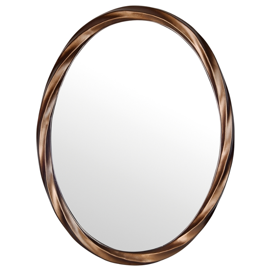 OVAL ROSE GOLD AYNA - 60X80