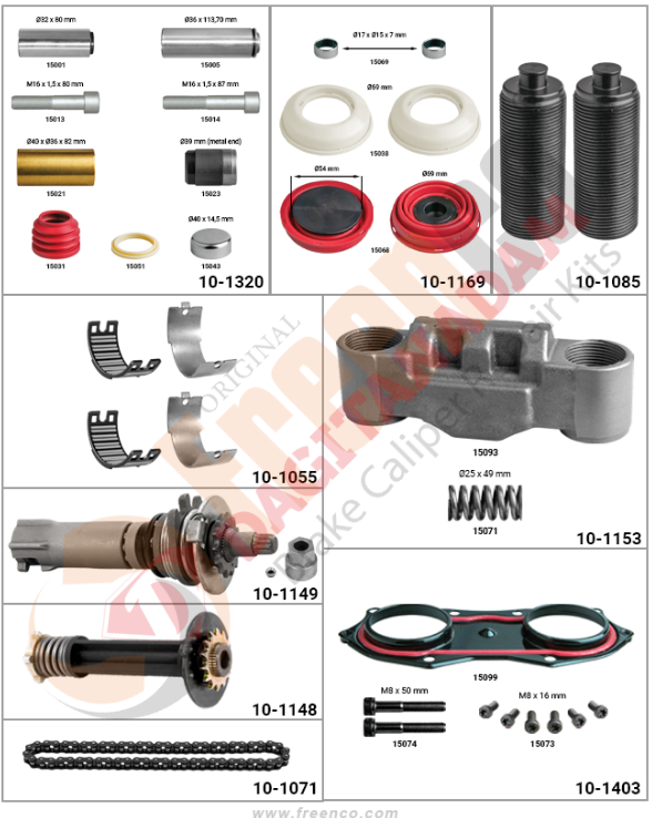 Kaliper Tamir Takımı