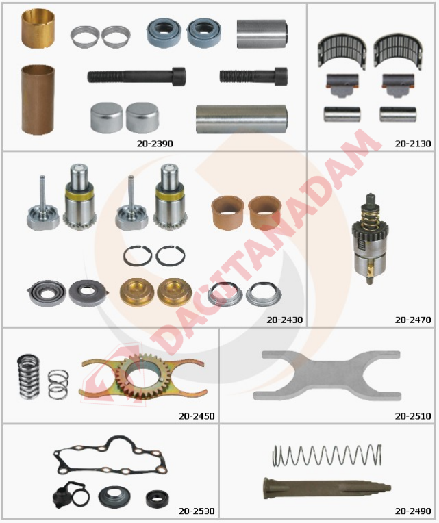 Mrt Kaliper Tamir Takımı - Set - Sağ - Volvo