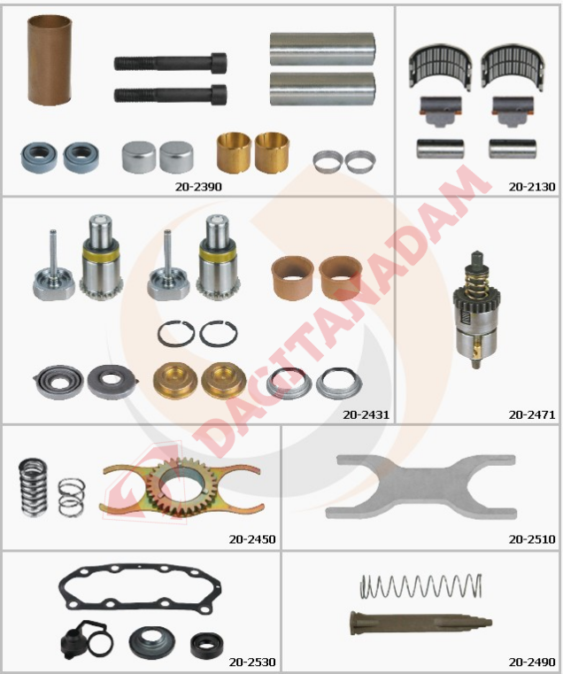 Mrt Kaliper Tamir Takımı - Set - Sol - Volvo