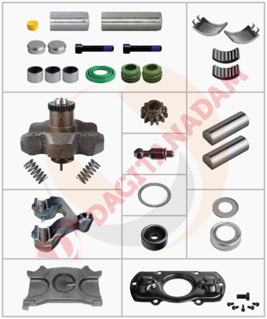 Wbc Kaliper Tamir Takımı - Full Set - Sol - Arocs - 990707