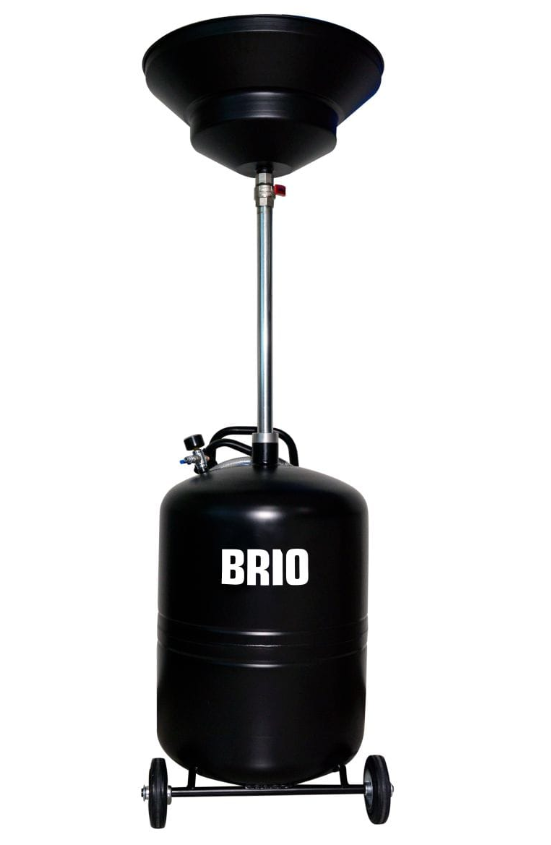 Büyük Hunili Havalı Yağ Boşaltma Kovası 80 Litre | Brio