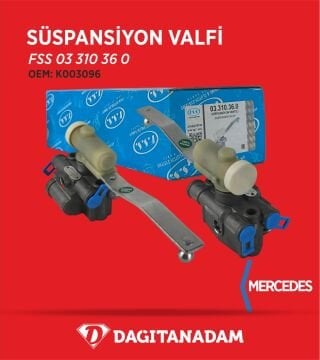 Süspansiyon Valfi - Mercedes / Oem: K003096