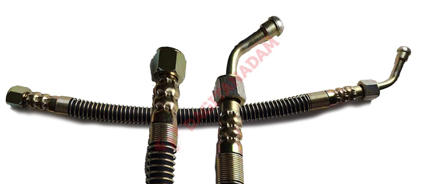 Fren Hortumu - Ford Cargo 3232 3238 1838 Yaylı Borulu İkiz Ön 90243
