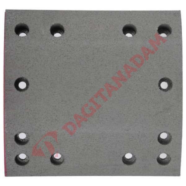 Kampana Fren Balatası - 18 Cm - Saf Dingil - E697/8 - 19365/19366