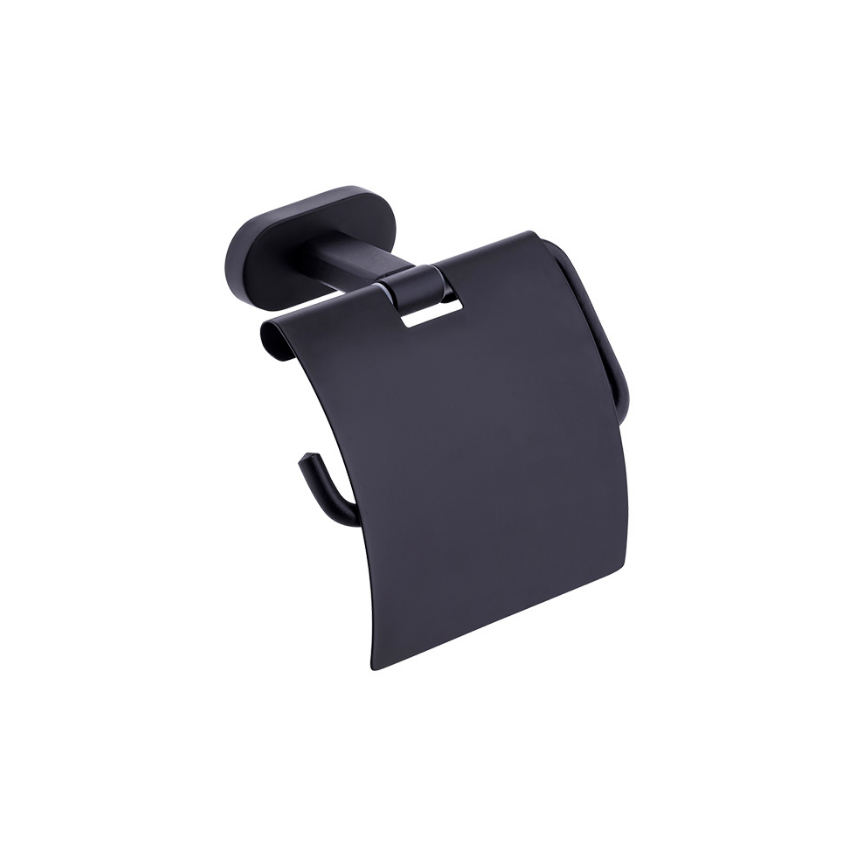 PARİS KAPAKLI KAĞITLIK -  SİYAH