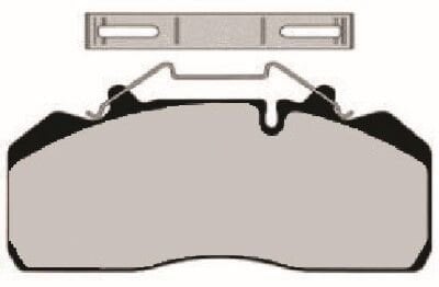 Disk Fren Balatası - Wva No: 29126/29159 - Daf – Renault – Saf - Ön/Arka | Oem No: 12182192 - Gacu