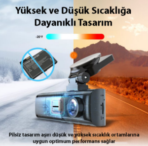 ARAC KAMERASI - REXING R316 4K GPS WI-FI + 64GB SD