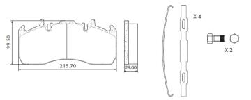 Disk Fren Balatası - Wva No: 29173/29203 - Renault – Volvo - Ön/Arka | Oem No: 5001864365 - Gacu
