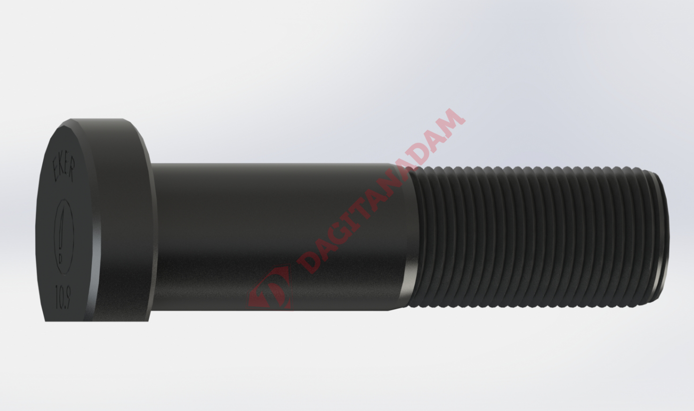 Bijon - 83 Mm Ters Diş Saf Dorse