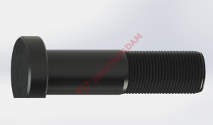 Bijon - 83 Mm Ters Diş Saf Dorse