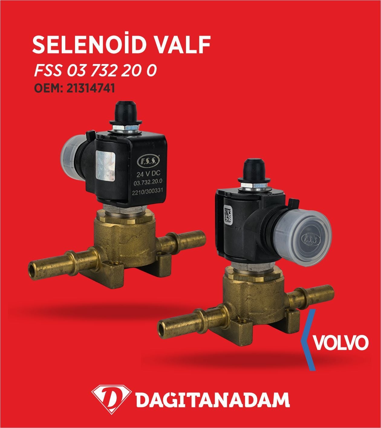 Selenoid Valfi - Volvo / Oem: 21314741