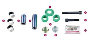 Kaliper Mil ve Keçe Tamir Takımı - Daf - Dıngıl - Wabco / 6200-03 - 30-3560 - 100135 - 3156 - 252107 - 13482