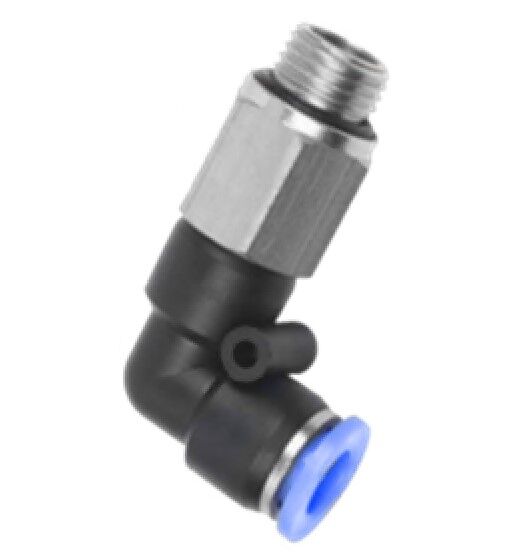 Nipel Metrik Dirsek Rakor - M12 - 8 mm