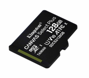 MICRO SD CARD CL10 - 128 GB KINGSTON CANVAS SELECT PLUS SDCS2/128GB