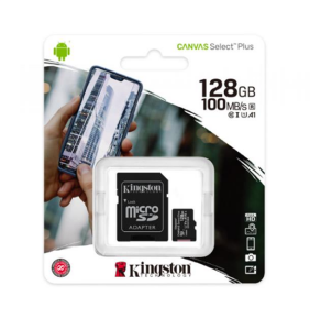 MICRO SD CARD CL10 - 128 GB KINGSTON CANVAS SELECT PLUS SDCS2/128GB