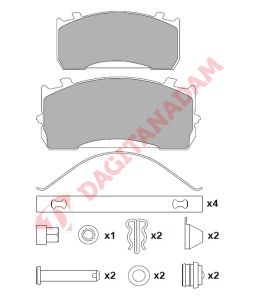 Disk Fren Balatası - 29115 Man